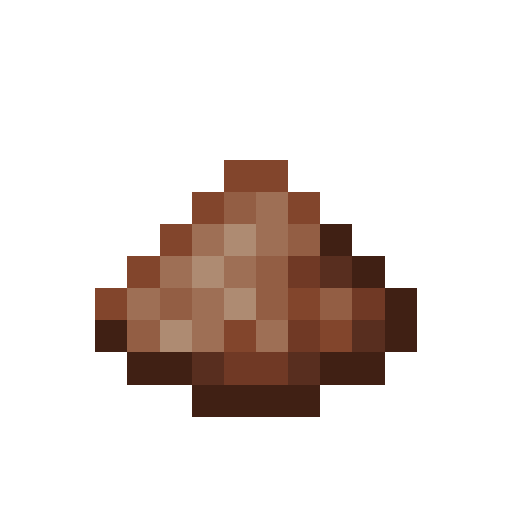 Small Pile of Bauxite Dust