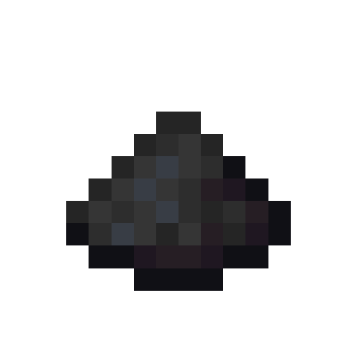 Small Pile of Coal Dust