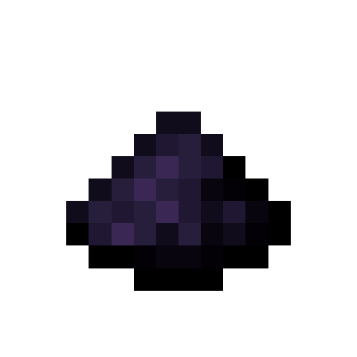 Small Pile of Obsidian Dust