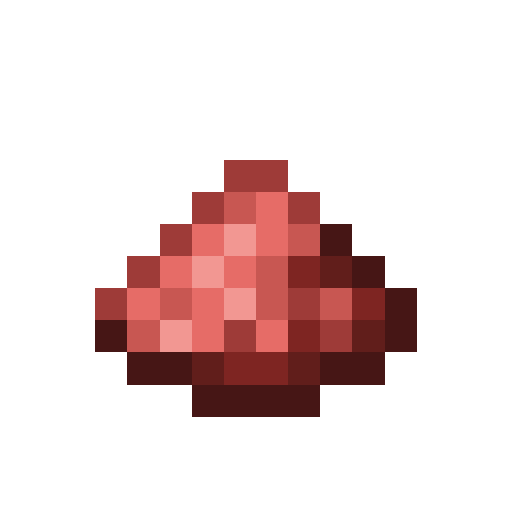 Small Pile of Red Garnet Dust