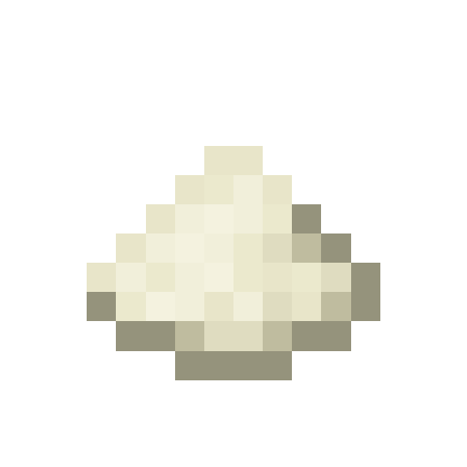 Small Pile of Saltpeter Dust