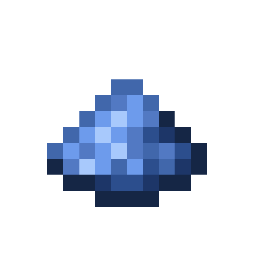 Small Pile of Sapphire Dust
