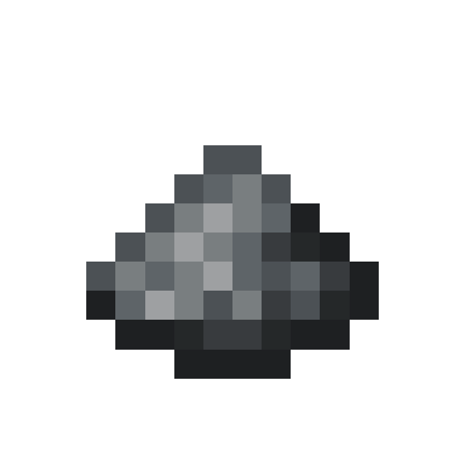 Small Pile of Tungsten Dust