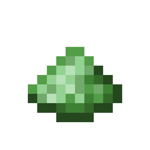 Small Pile of Uvarovite Dust